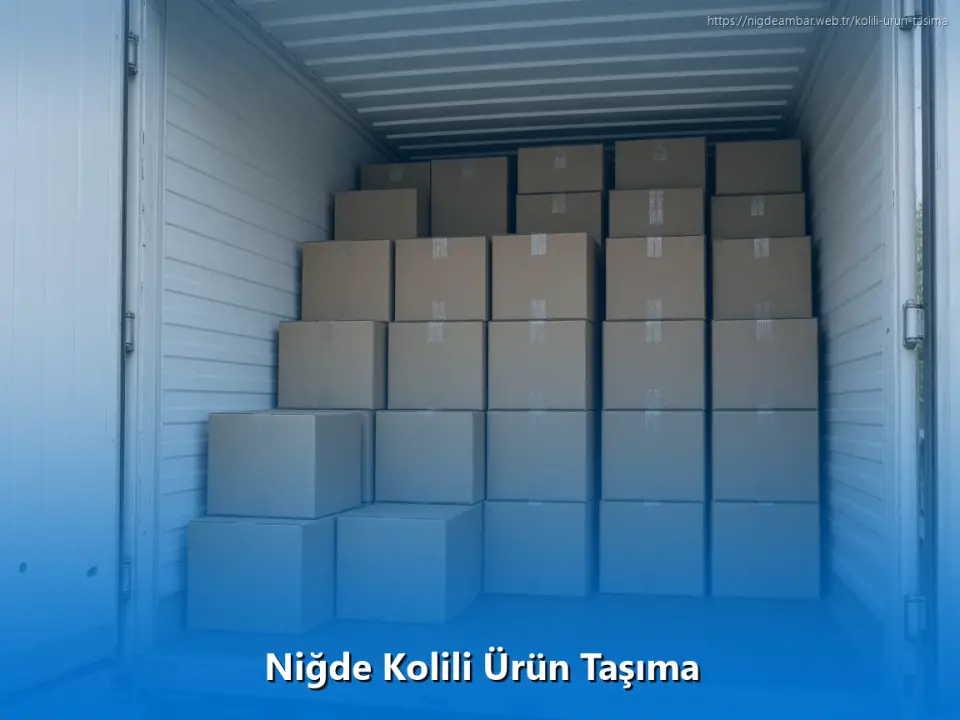 Niğde Kolili Ürün Taşıma